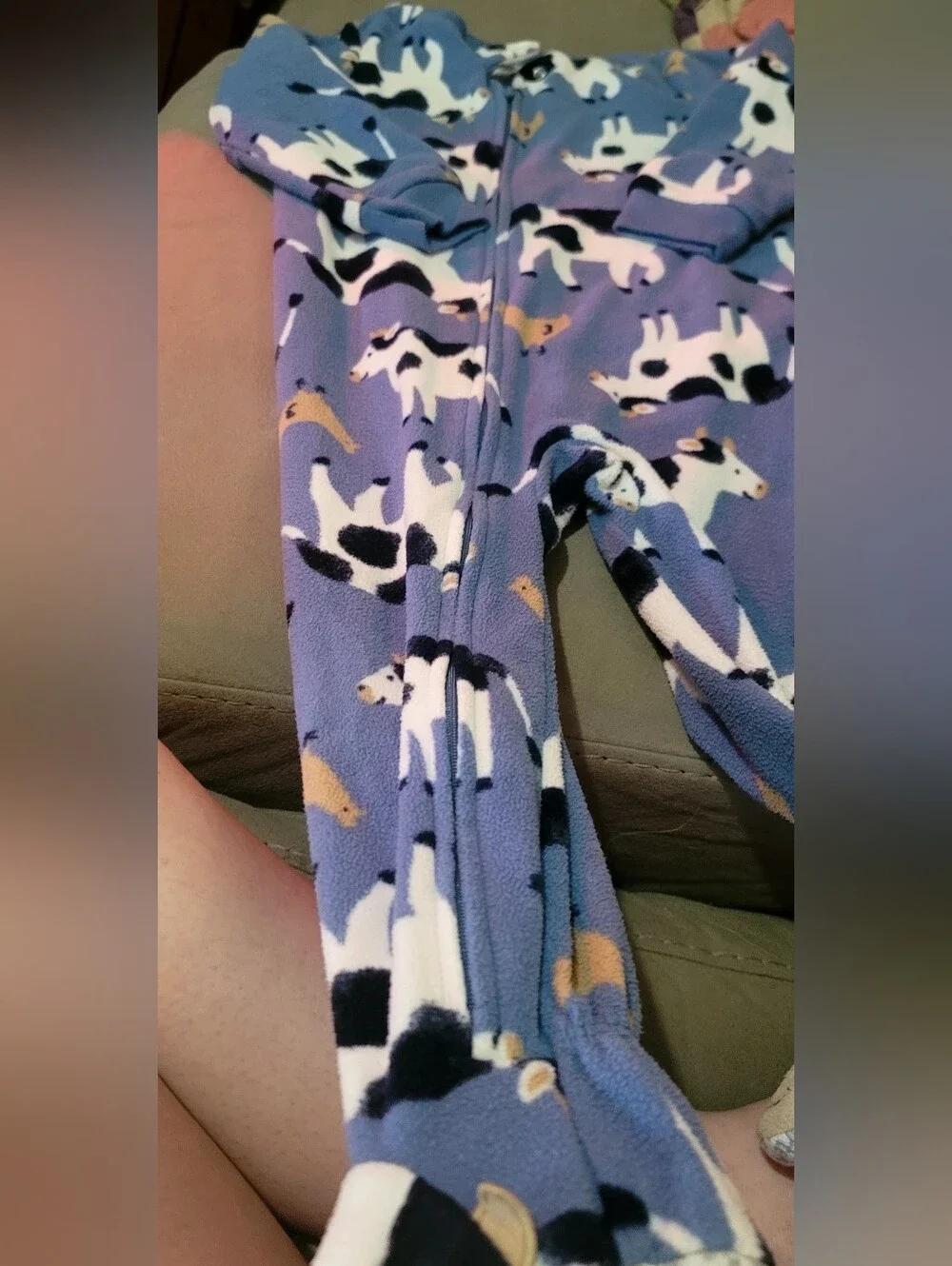 Cute Cow Footies